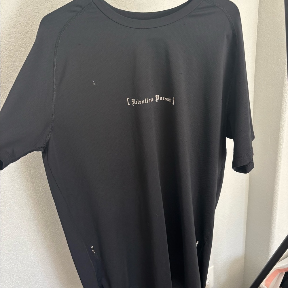 ASRV Black Short Sleeve Tee